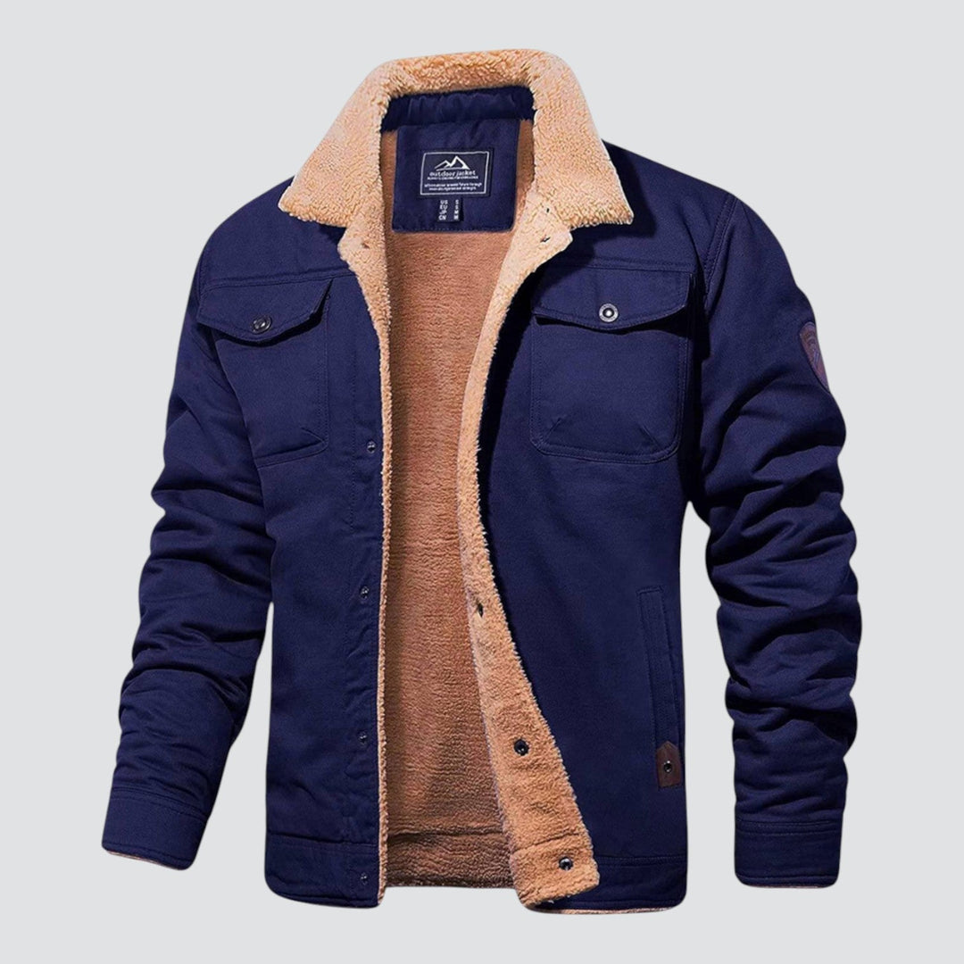 Kasper | Warm autumn bomber jacket