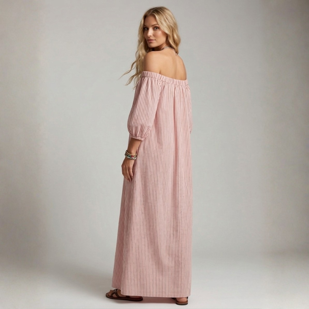 Órla - Maxi Dress in Linen and Cotton