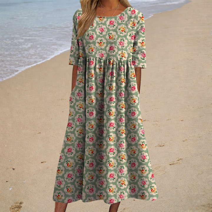 Long Flowing Dress, Elegant and Comfortable