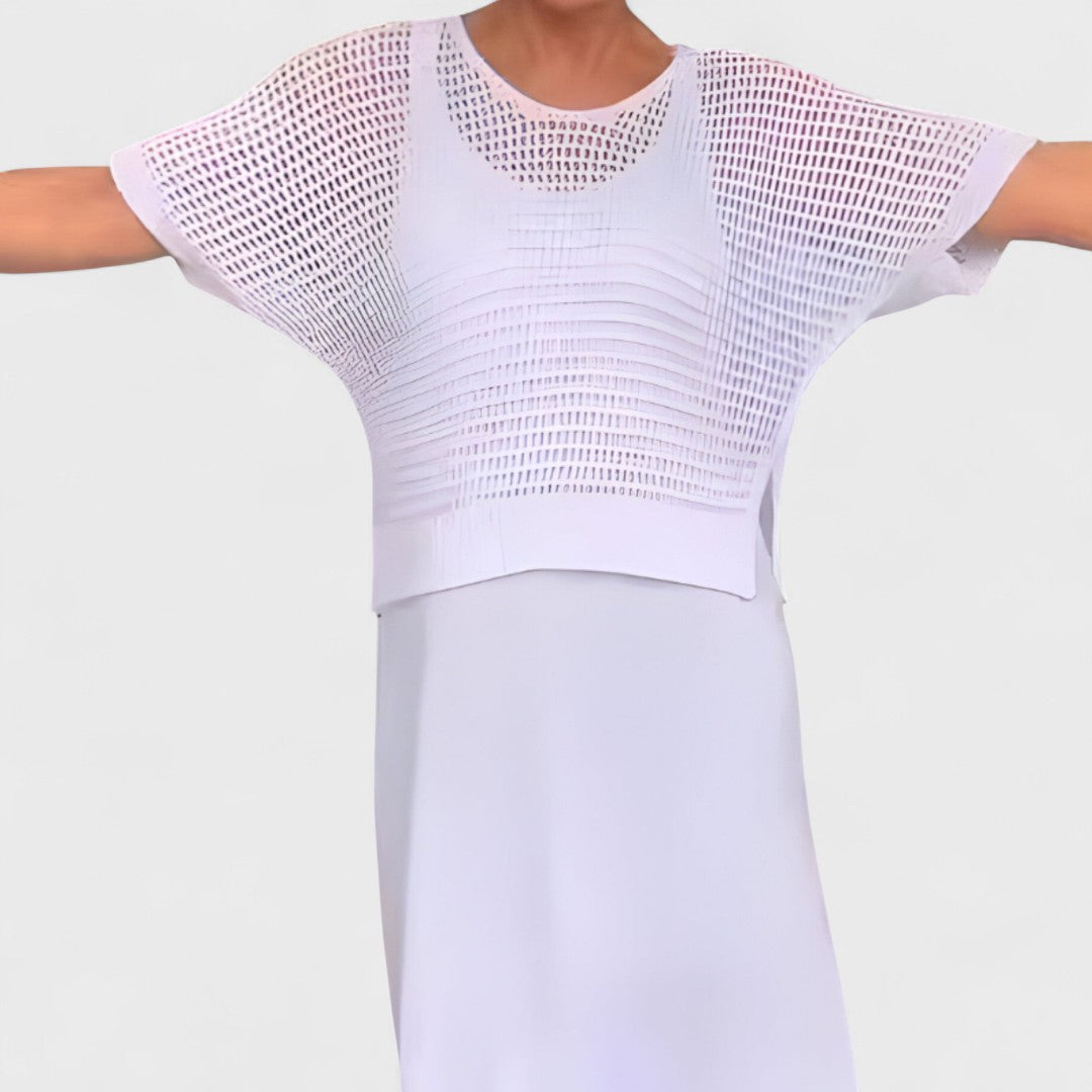 Clara – Summer dress with knitted top