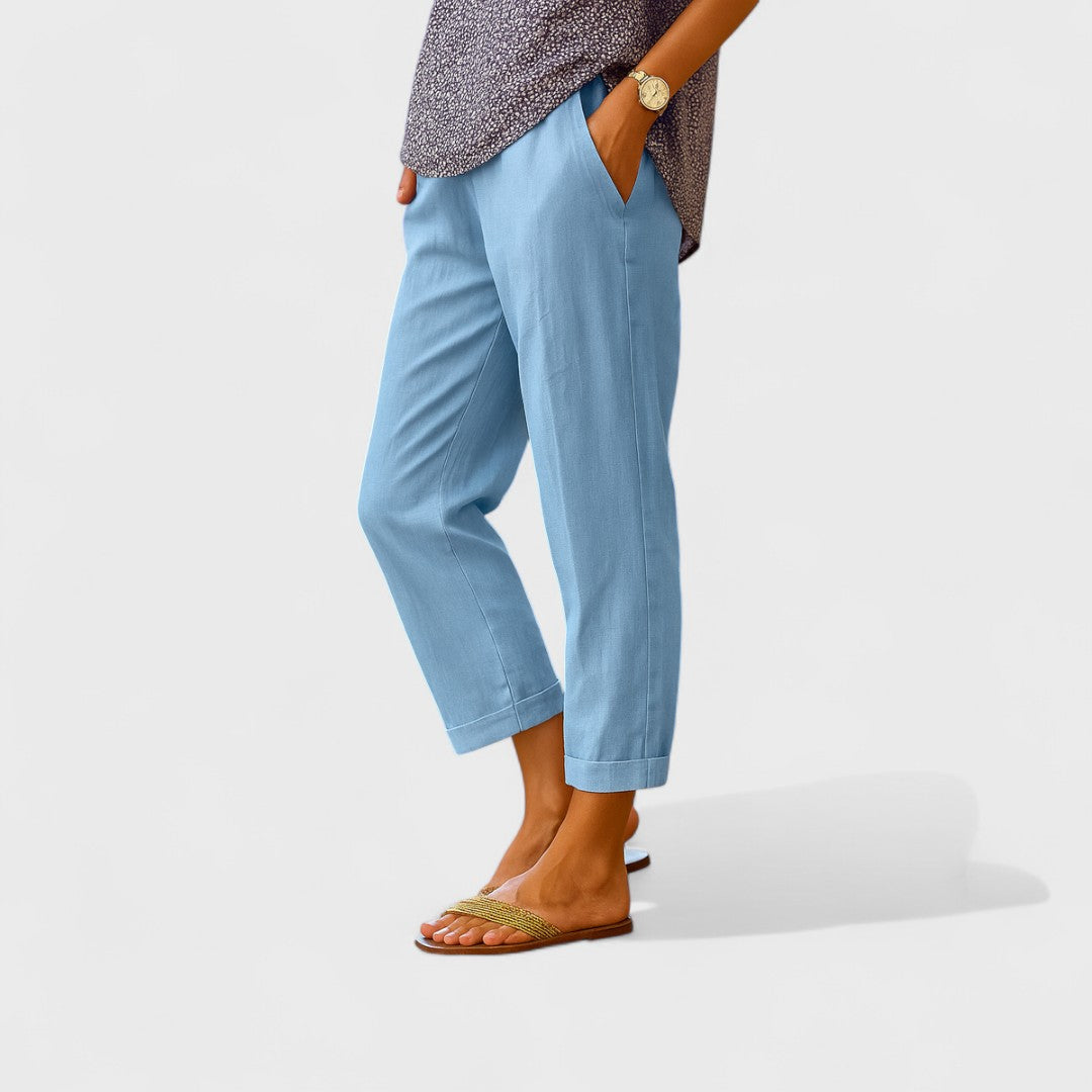 Aisling - Summer Linen and Cotton Pants