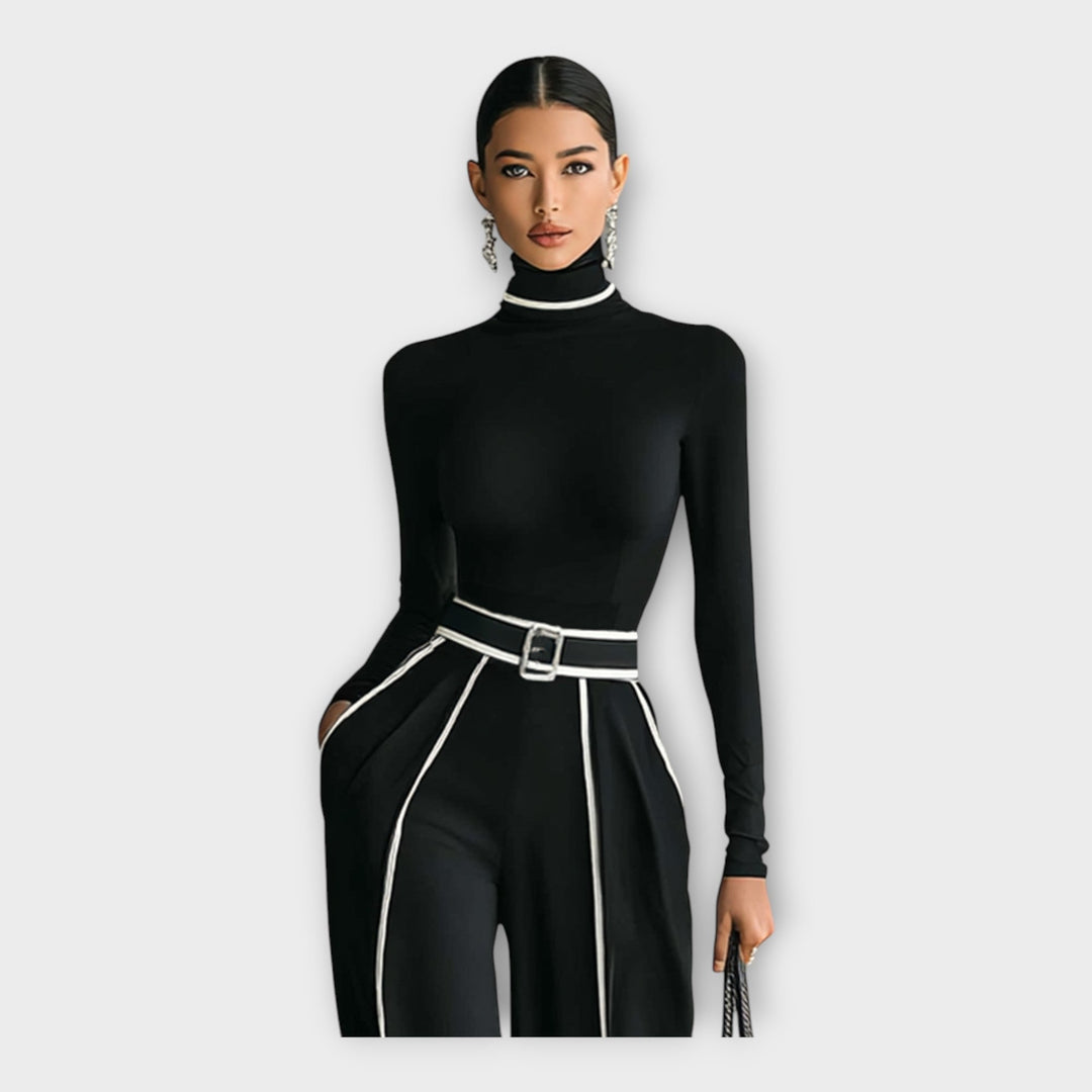Elegant Jumpsuit with Minimalist Aesthetic