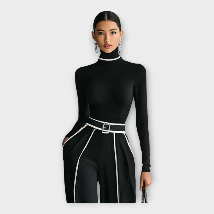 Elegant Jumpsuit with Minimalist Aesthetic