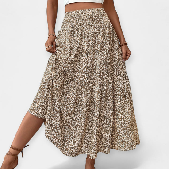 Floral Print Skirt