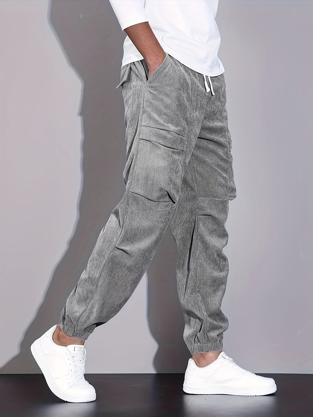Darragh | Corduroy Cargo Pants