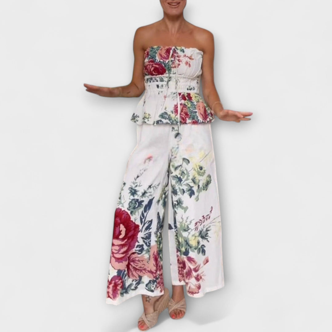 Indigo – Floral Summer Dress Set