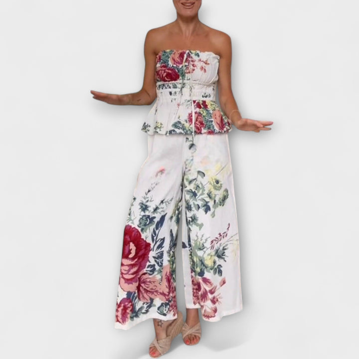 Indigo – Floral Summer Dress Set