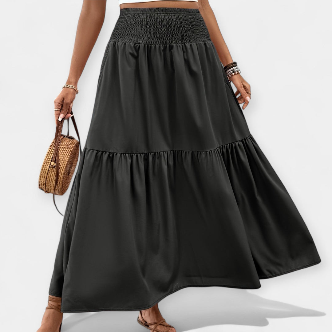 Floral Print Skirt