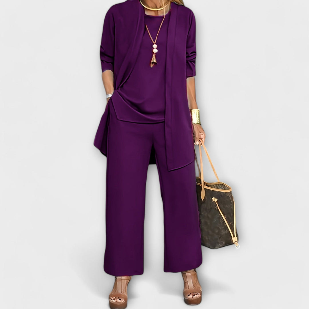 Nuala – Relaxed Three-Piece Set