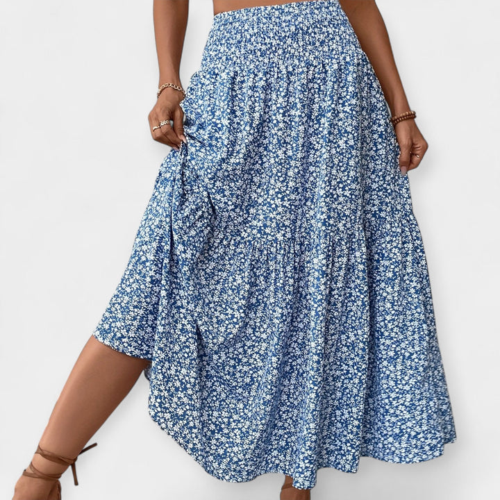 Floral Print Skirt