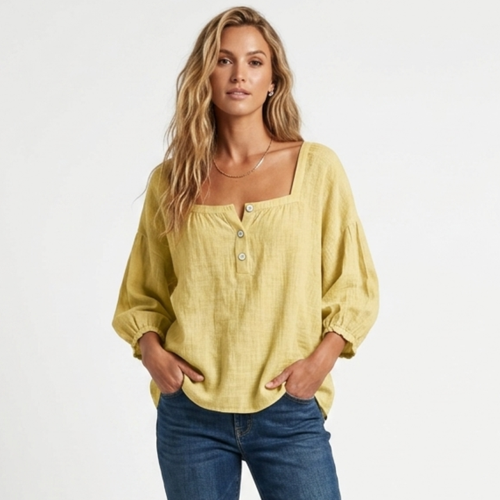 Siobhán - Linen Blouse