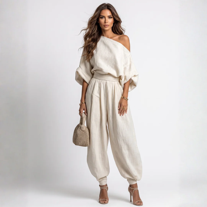 Saoirse - One-Shoulder Set