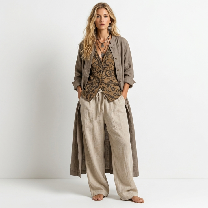 Niamh - Natural Material Set, 3 Pieces