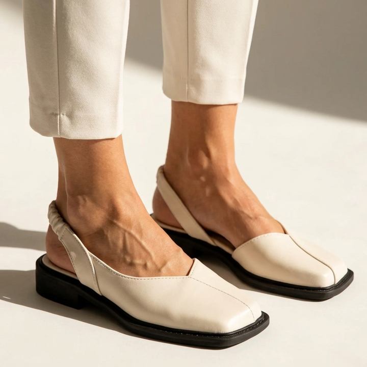 Saoirse - Square-Toe Loafers