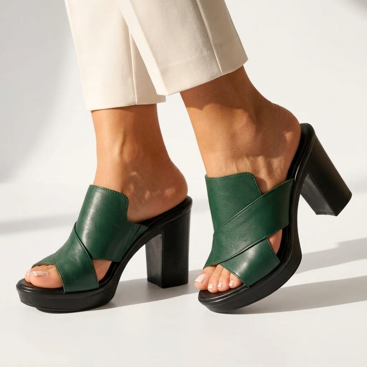 Clara - Comfortable heeled shoes