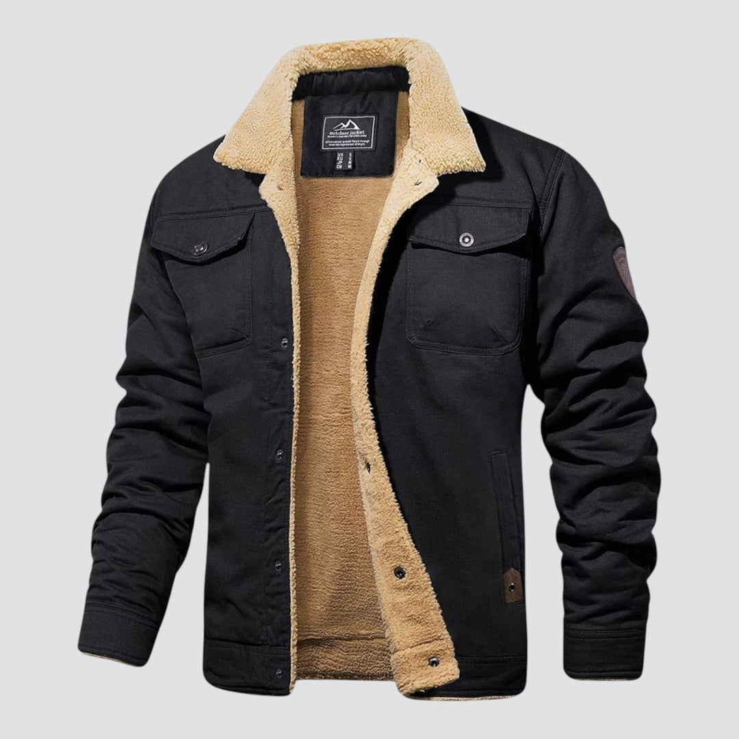 Kasper | Warm autumn bomber jacket
