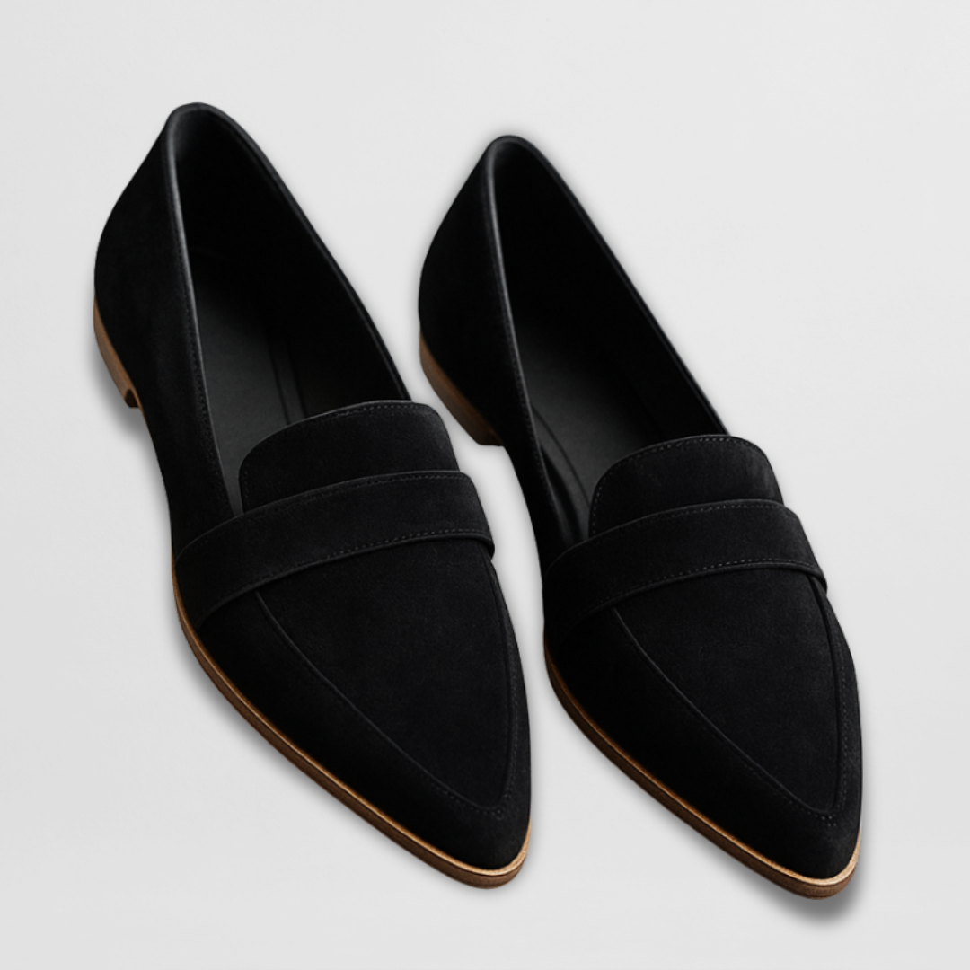 Órla - Elegant Leather Loafers with Refined Toe