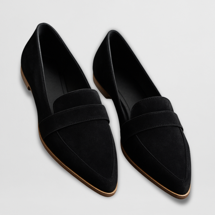 Órla - Elegant Leather Loafers with Refined Toe