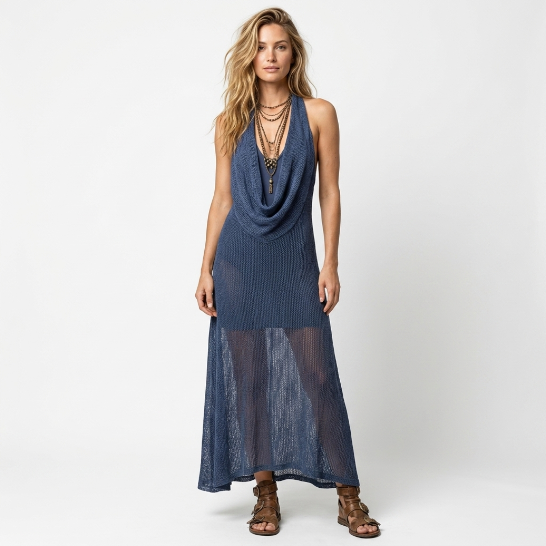 Emma - Elegant Bohemian Maxi Dress