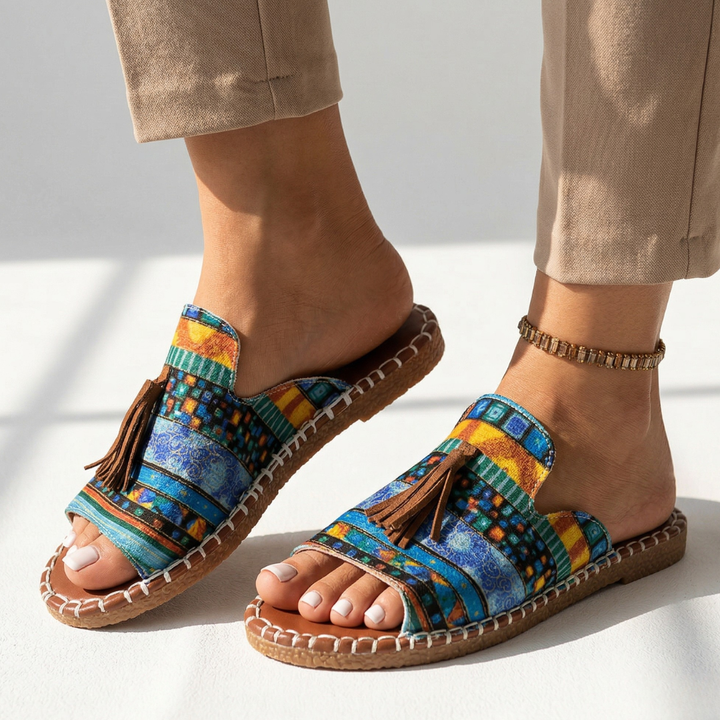 Connie - Comfortable flat sandals