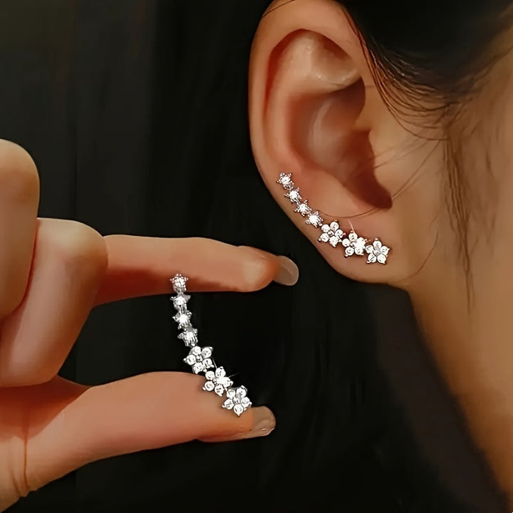 Earrings with Flowers Tidösa