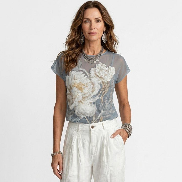 Ciara - Floral Print Blouse