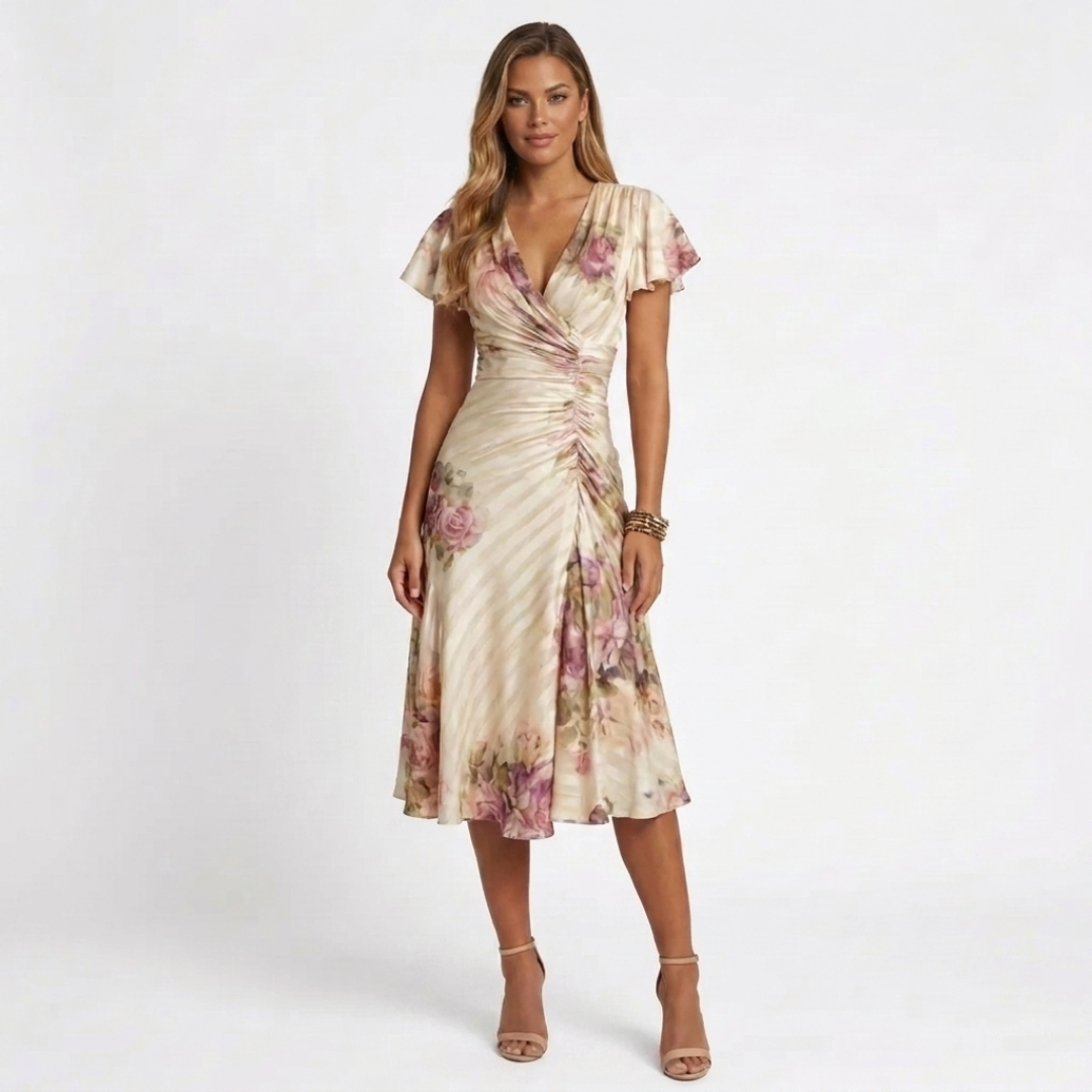 Camilla - Elegant floral dress