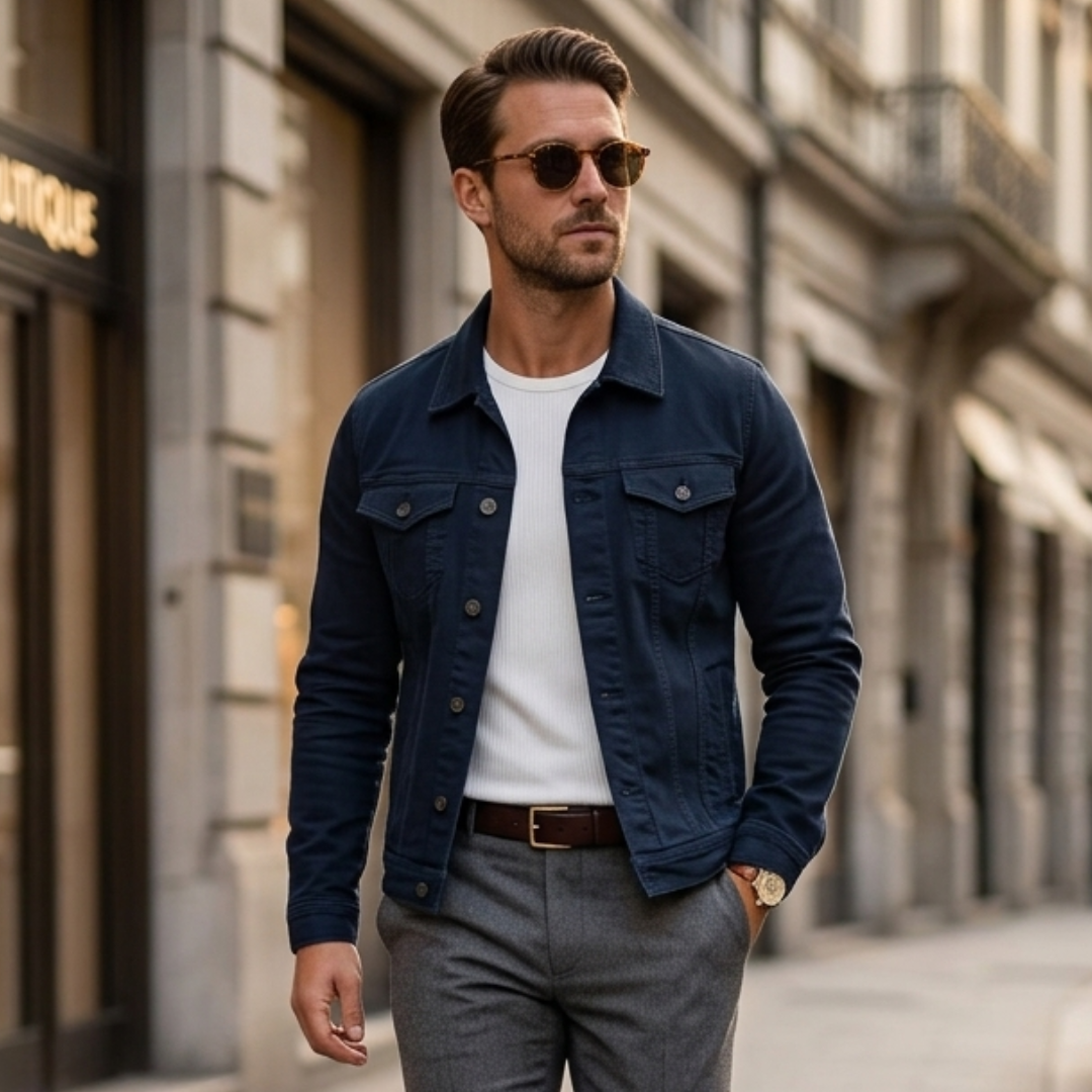 Ronan - Jacket with Buttons