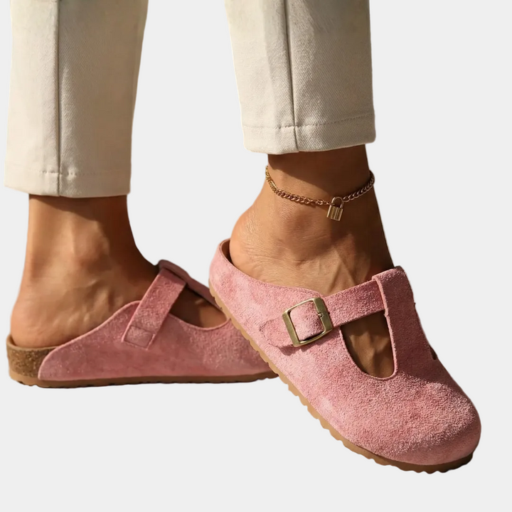 Siobhán - Comfortable Clogs with Minimalist Buckle