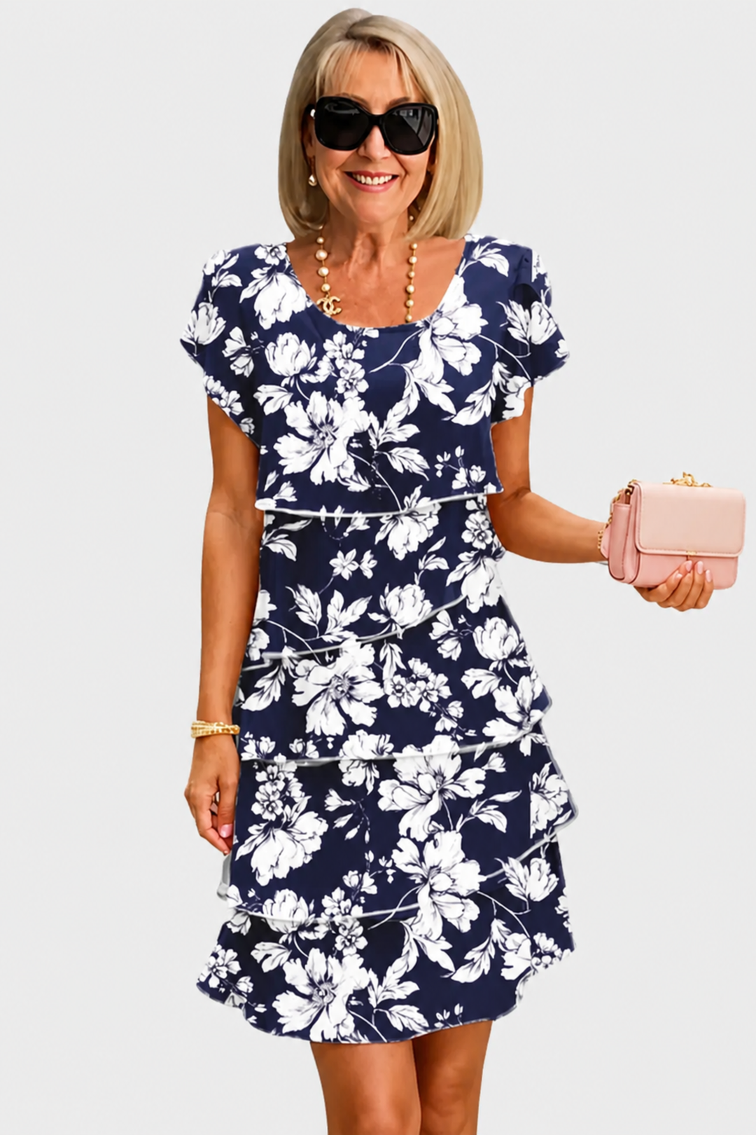 Franciska | Elegant ruffled dress
