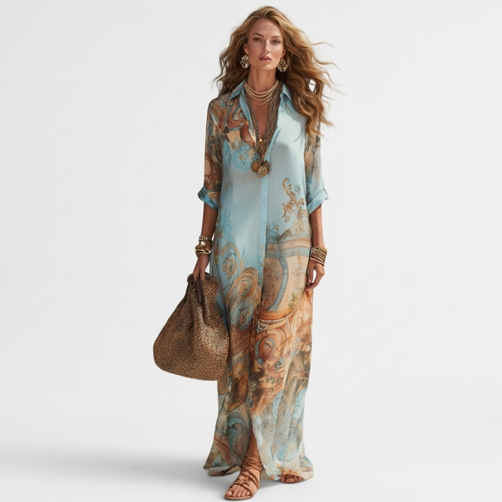 Clodagh - Elegant Shirt Dress