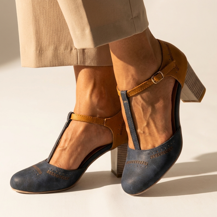 Órla – High-Heeled Shoes with T-Bar Buckle