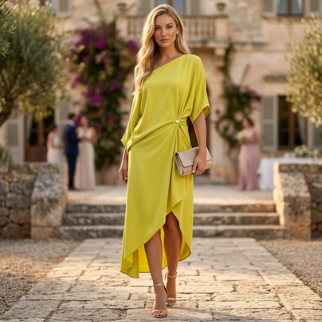 Nuala - Asymmetric Dress