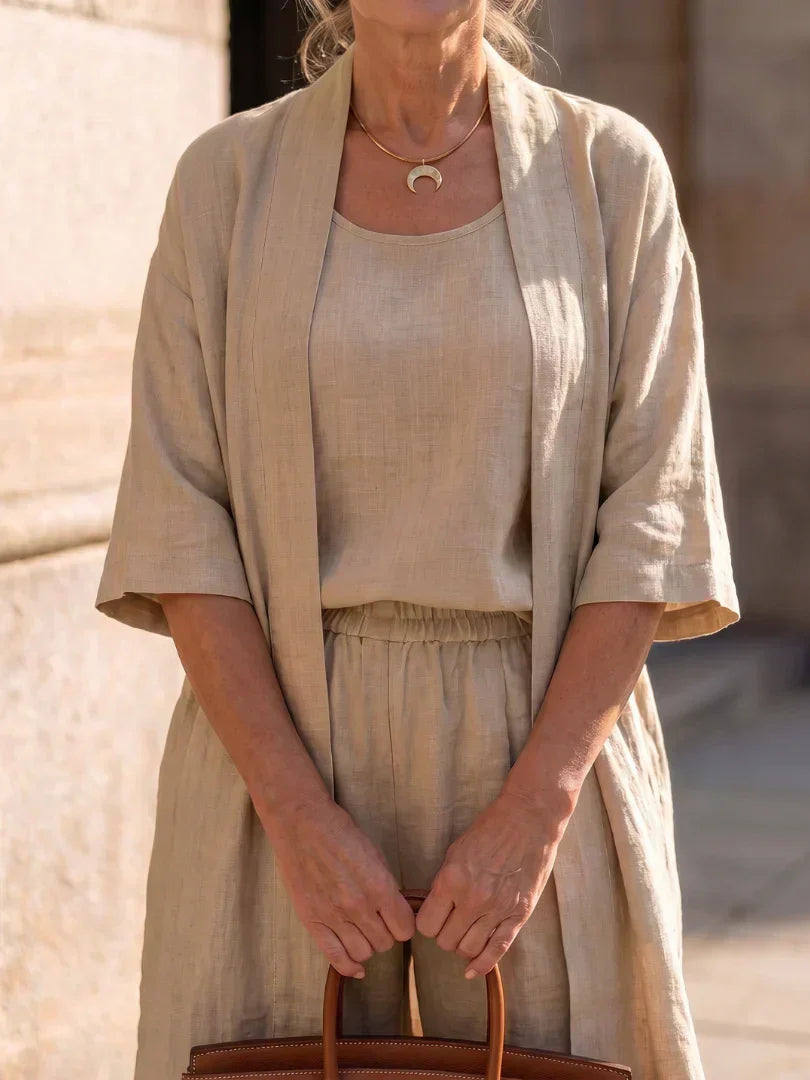 Sadhbh - Light Linen Set