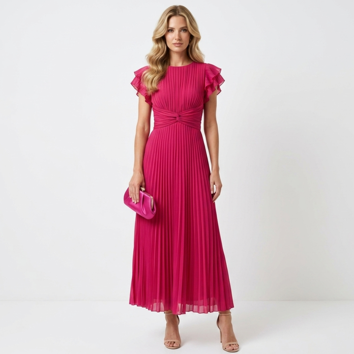 Gráinne - Pleated Dress