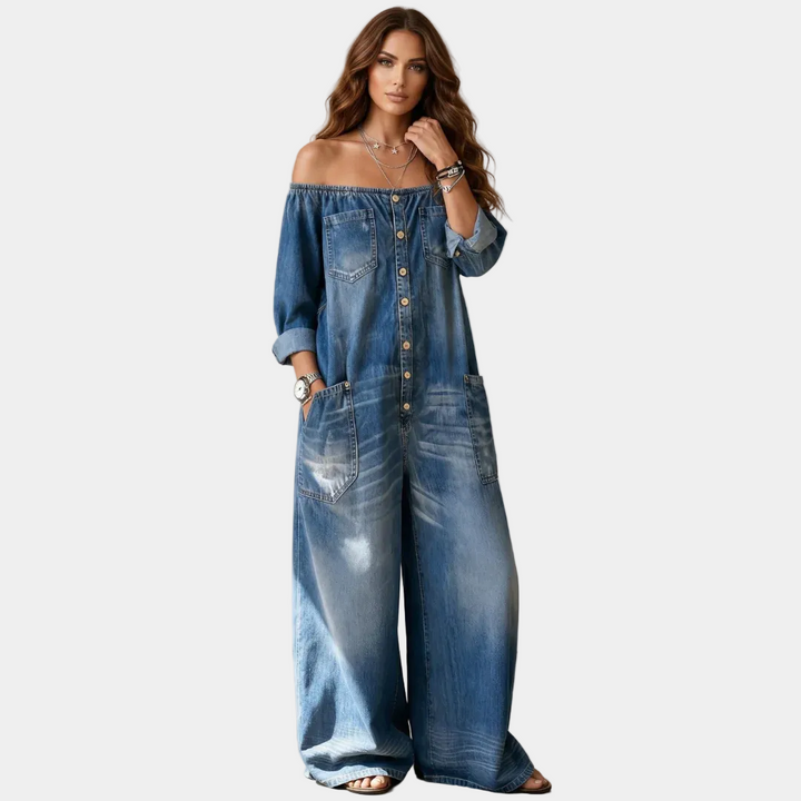 Naomi - Vintage-style jumpsuit
