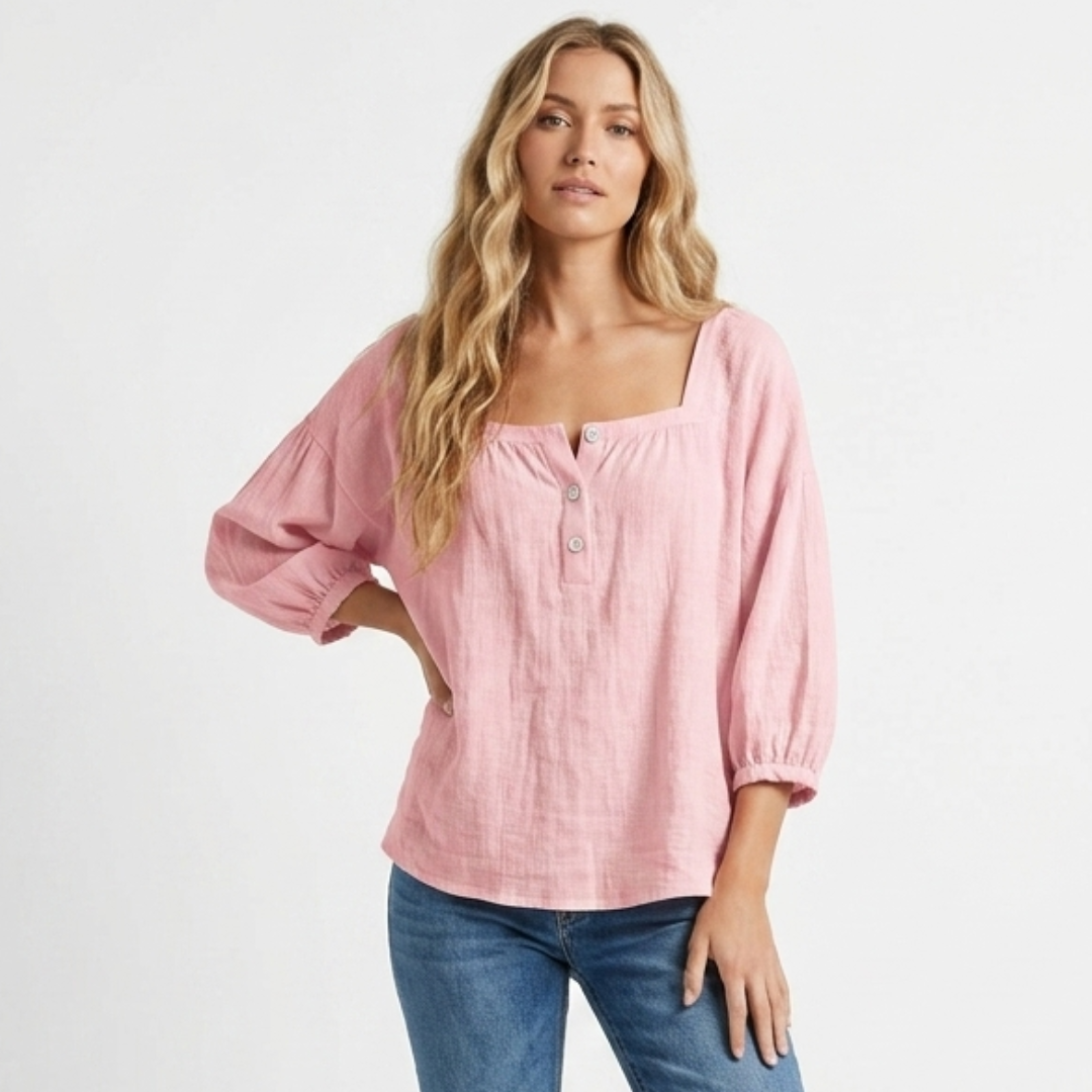 Siobhán - Linen Blouse