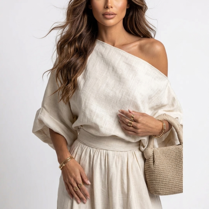 Saoirse - One-Shoulder Set