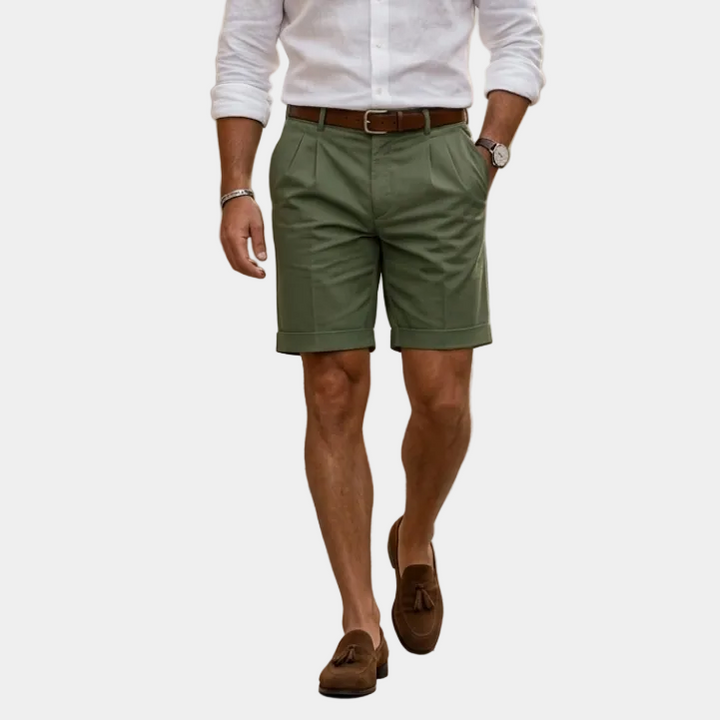 Cian - Pleated Summer Shorts