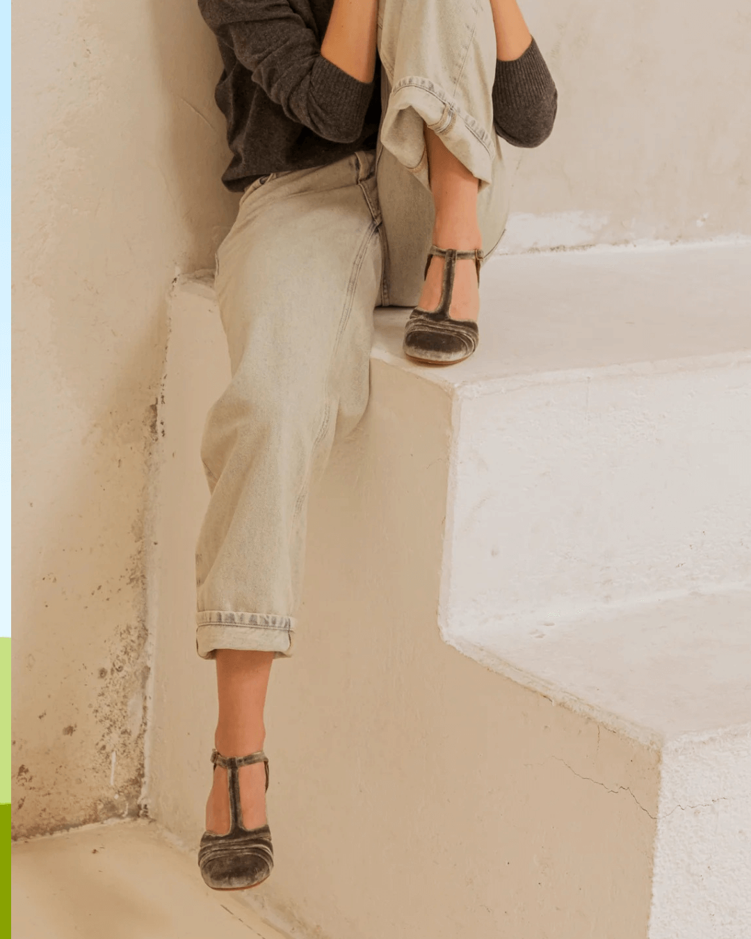 Pernille - T-bar Shoes