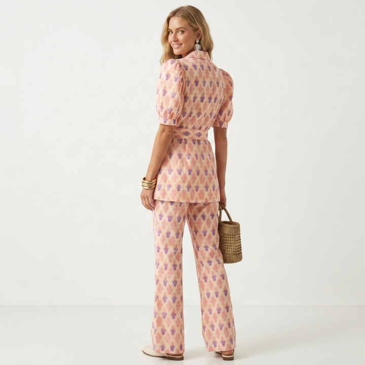Sabine - Elegant patterned set