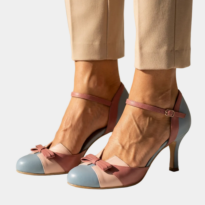 Clodagh - Comfortable Leather Heels