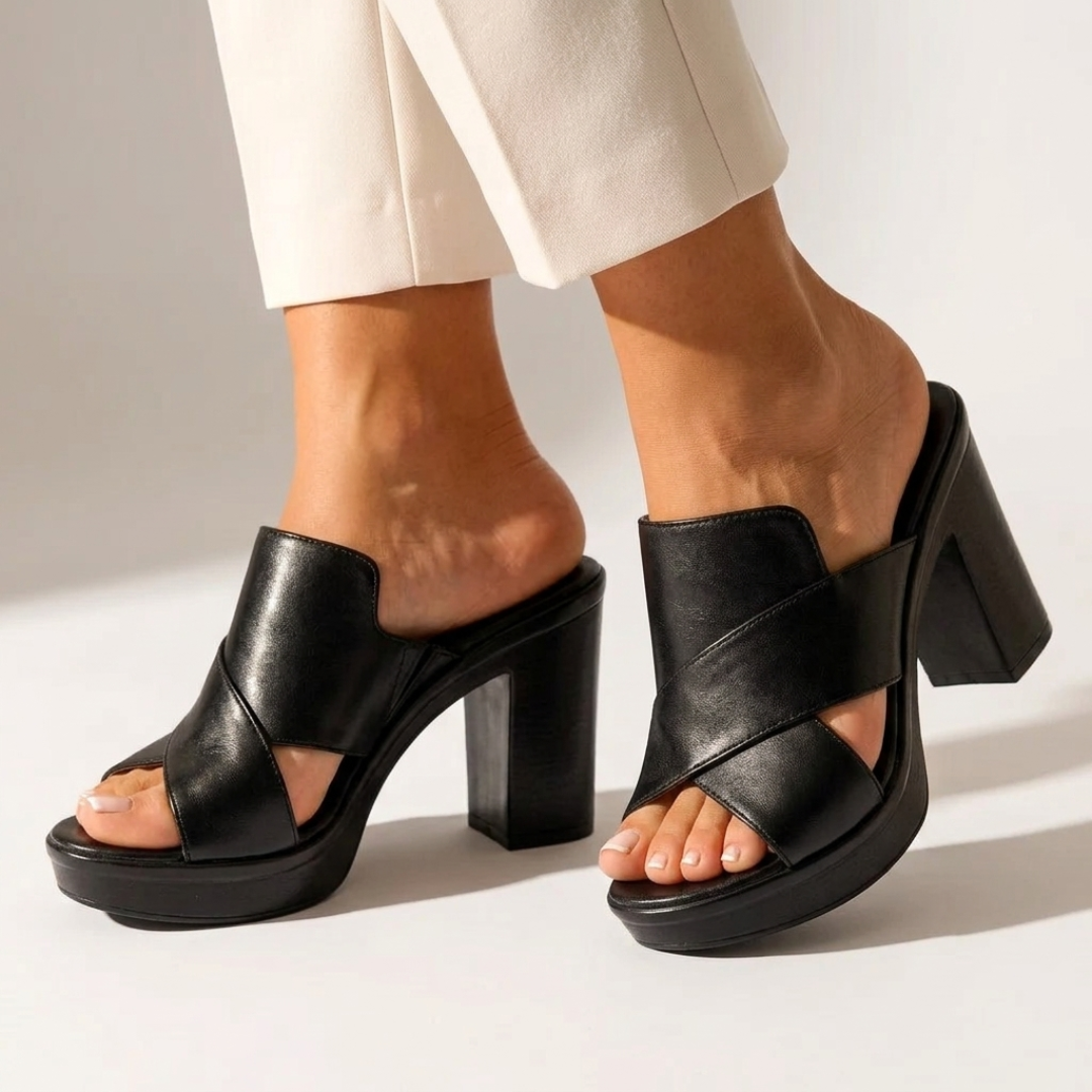 Clara - Comfortable heeled shoes