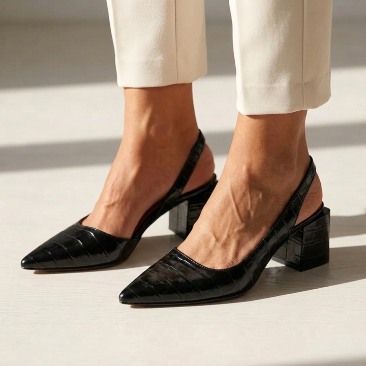 Sadhbh - Comfortable Orthopedic Heeled Shoes
