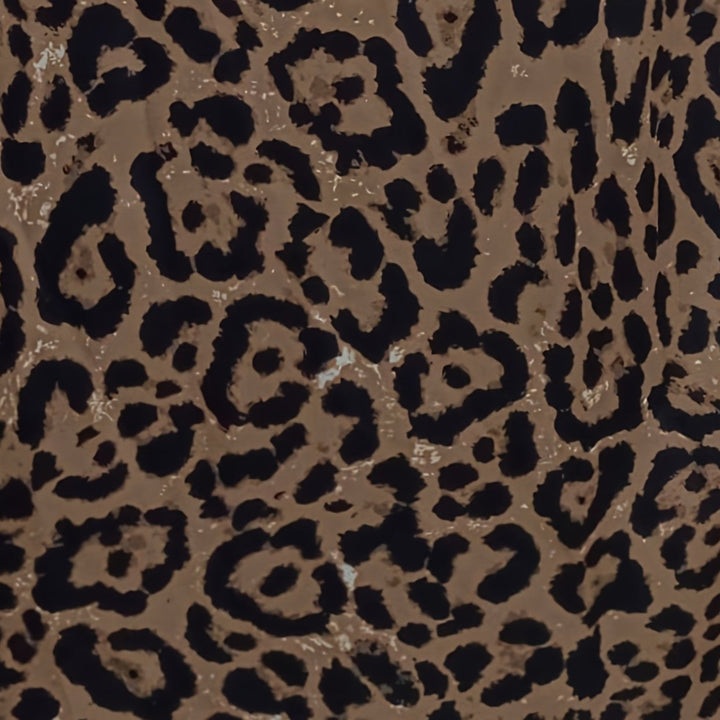 Leopard Print Midi Skirt