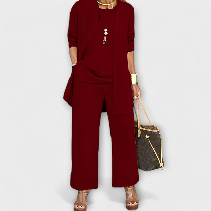 Nuala – Relaxed Three-Piece Set
