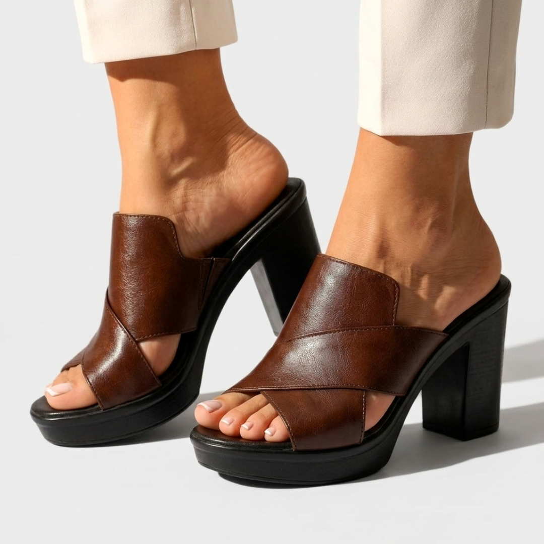 Clara - Comfortable heeled shoes