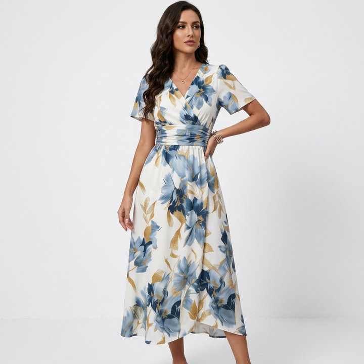 Aoife - Floral Midi Dress