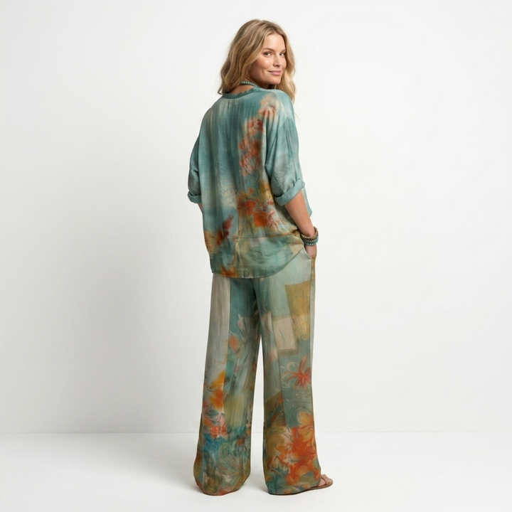 Nynne - Floral print set