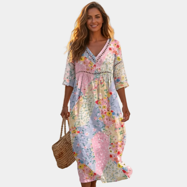 Gráinne - Dress with Flowers